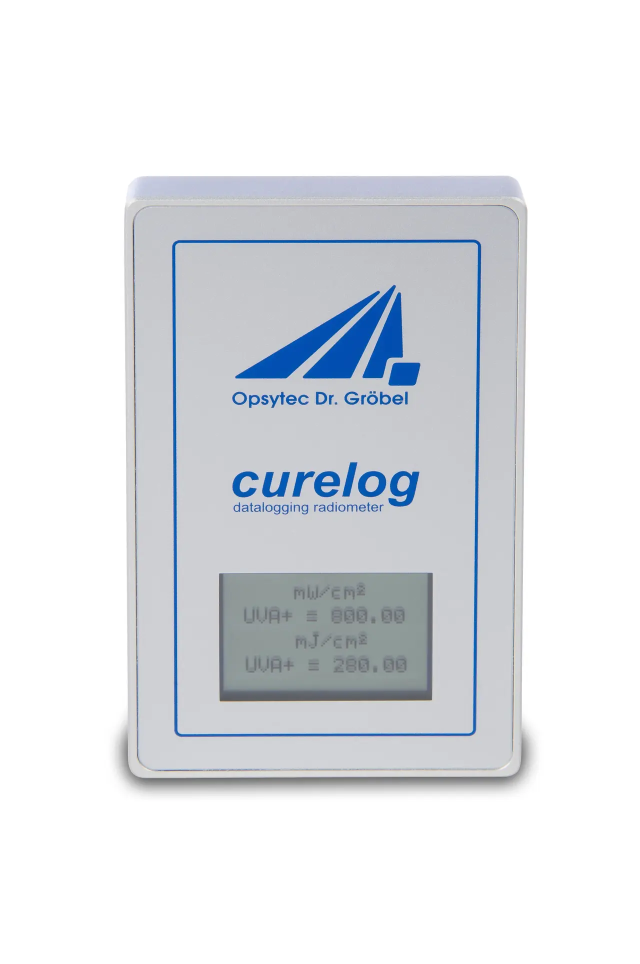 UV dosimeter Curelog BASE for peak irradiance and UV dose