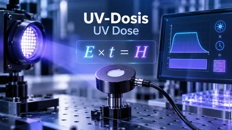 UV dose measurement with a travelling dosimeter