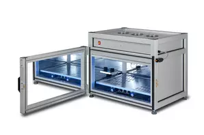 VIS irradiation chamber