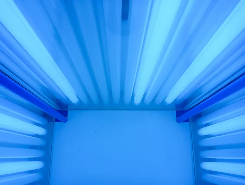 Pharmaceutical preparation being tested for light sensitivity in the laboratory