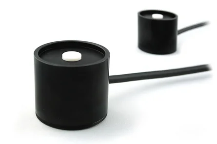 Dos sensores de radiómetro UV con difusor de corrección coseno y cable de conexión