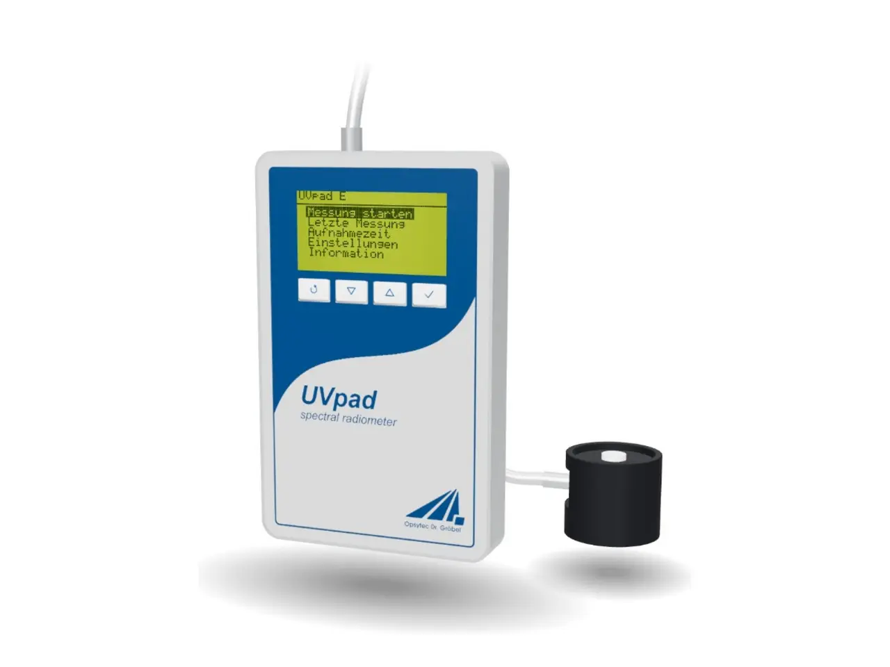 Interaktywny model 3D w przeglądarce produktów Opsytec: UVpad E