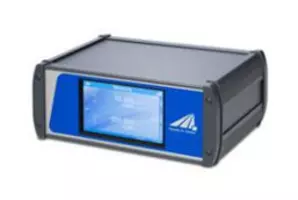 Precise laboratory radiometer with touch display for measuring irradiance and dose