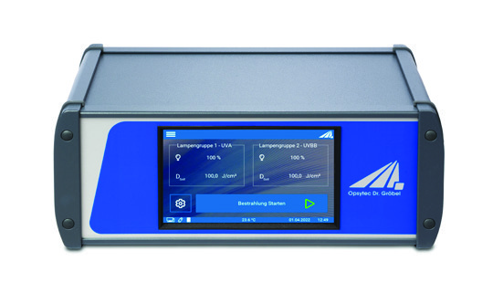 UV-MAT Touch irradiation control with 5-inch touch display