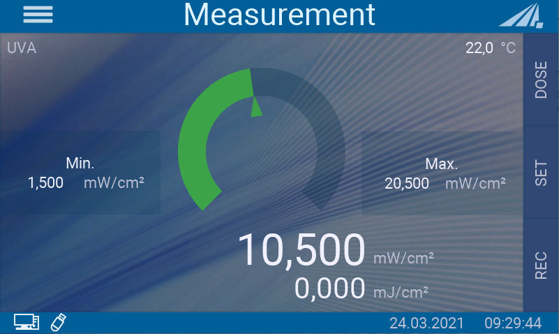 Laboratory radiometer RMD Touch | Opsytec